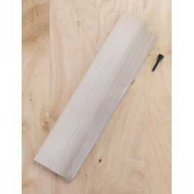 Funda de madera (Saya) para cuchillo Usuba - para zurdos - Medidas: 21cm