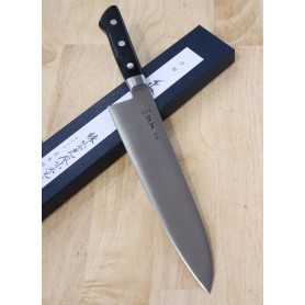 Cuchillo de cocinero japonés gyuto MASAMOTO SOHONTEN Acero al carbono virgen Tamaño:21/24cm