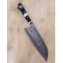 Cuchillo santoku japonés - TERUYASU FUJIWARA - Maboroshi - Tamaño: 18cm