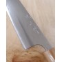 Japanese petty knife - YUTA KATAYAMA - Damascus VG-10 - Rosewood handle - Size:14cm