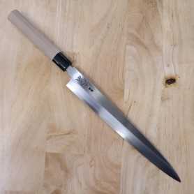 Cuchillo Japonés Yanagiba - MASAMOTO SOHONTEN - Serie Kasumi White Steel (Shirogami) - Tam: 24 / 27 / 30cm