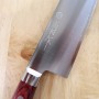 Cuchillo Japonés Santoku - TAKAMURA HAMONO - Serie Super Gold R2 - Tam: 17cm