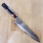 Cuchillo de Chef Japonés Gyuto - MIURA KNIVES - Aka Tsuchime serie VG10 - Tamaño: 21cm