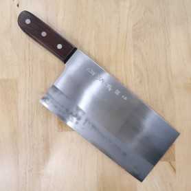 SAKAI KIKUMORI Cuchillo chino serie Gokujo - carbono tam:22cm