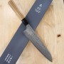 Cuchillo japonés gyuto de chef - NIGARA - Anmon SPG2 damasco - Tamaño: 21/24CM