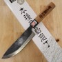 Cuchillo de Cocina Japonés Naginata - IKENAMI HAMONO - Acero blanco 1 - Revestimiento inoxidable Tamaño 18cm
