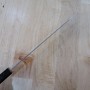 Cuchillo japonés Kiritsuke Sujihiki Slicer - NIGARA - Migaki Tsuchime SG2 - Tamaño: 25.5cm