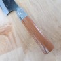 Japanese Santoku Knife - Masakage - Shirogami 2 - Kurouchi - Shimo Series - Mizu - Size:17cm