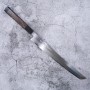 Cuchillo japonés sakimaru takobiki SAKAI TAKAYUKI - Zangetsu inoxidable ginsan -Tamaño:30cm