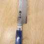 Navaja japonesa - MIURA - Carbono azul 2 - Nashiji - Mango azul - Tamaño:14.5cm