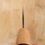 Cuchillo Santoku Japonés - MIURA - Aogami Super - Acabado Negro - Tamaño: 16,5cm