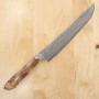 Cuchillo japonés sakimaru sujibiki - NIGARA - Anmon SPG2 damasco personalizado - Tamaño: 27cm