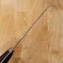 Cuchillo japonés bunka - NIGARA - Migaki Tsuchime - Mango personalizado - SG2 - Tamaño: 18cm