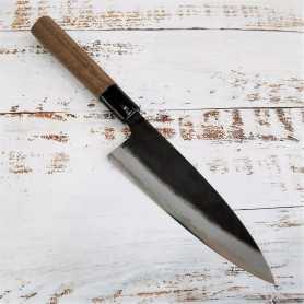Japanese funayuki knife KYOUHEI SHINDO Carbon blue 2 Size:17cm