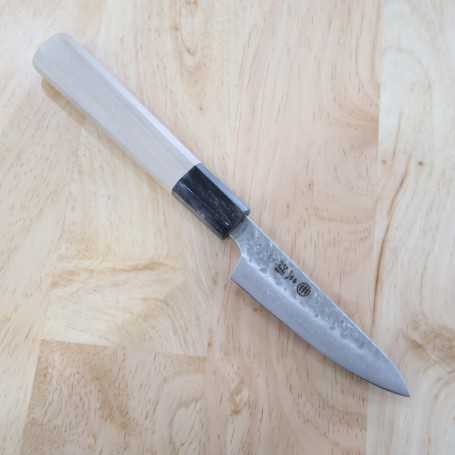 Navaja japonesa MIURA Inox AUS10 damasco Tamaño:8cm