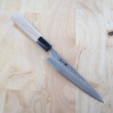 Navaja japonesa MIURA Inox AUS10 damasco Tamaño:13.5/15cm