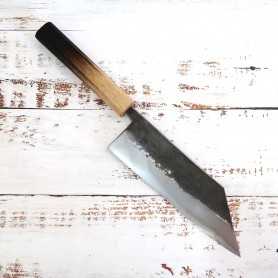 Cuchillo japonés Tsubaki - MIYAZAKI KAJIYA - Acero inoxidable - Aogami 2 - Mango de madera de roble - Tamaño:18cm