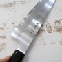 Cuchillo Japonés Chef Gyuto - MIURA - Acero Super Azul - Shinogi - Serie Itadaki - Madera de ébano - Medidas: 24cm