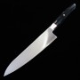 Cuchillo Japonés Chef Gyuto - ZANMAI - Serie Revolution - Mango Decagonal - Black Pakka Wood - Acero SPG2 - Tam: 21cm