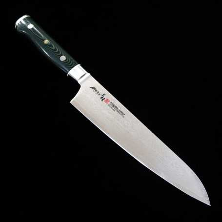 Cuchillo Japonés Chef Gyuto - ZANMAI - Serie Classic Pro Damascus Miura - Tam: 21 / 24cm