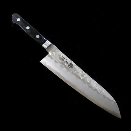 Cuchillo japonés santoku MIURA Ginsan inoxidable Tamaño:18cm