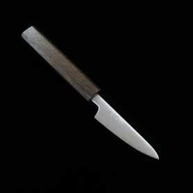 Cuchillo paring japonés - MIURA - Serie Aogami Super - Acero Super Azul - Mango de Oak - Tamaño: 8cm