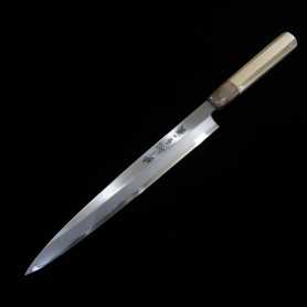 Cuchillo japonés Yanagiba para zurdos- SUISIN - Shirogami - Medidas: 24/27/30cm