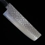 Cuchillo japonés nakiri - MIURA - Acero inoxidable 10A - Tamaño:16cm