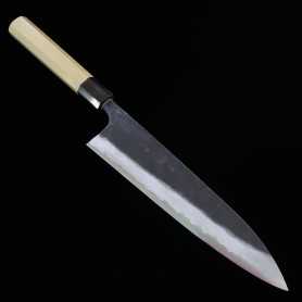 Cuchillo japonés de chef gyuto KYOUHEI SHINDO Azul carbón 2 Tamaño:21cm