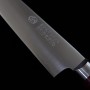 Cuchillo japonés MIURA Acero inoxidable en polvo Tamaño:13/15cm