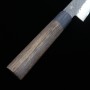 Cuchillo Utilitario Japonés - SHIZU HAMONO - Serie Gen - VG-10 Damasco Negro - Tamaño: 16cm