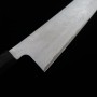 Cuchillo japonés kiritsuke gyuto - NIGARA - Acero inoxidable Vg10 - Tsuchime Damasco - mango wengué - Tamaño:24cm