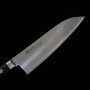 Cuchillo japonés santoku - MISONO - Molibdeno - Tamaño: 18cm
