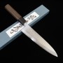 Cuchillo japonés mioroshideba - Miura - Damasco shirogami 2 - Tamaño:21/24cm