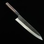 Cuchillo japonés de chef - IKENAMI HAMONO - Acero blanco 1 - Acero inoxidable Tamaños:21/24/27cm