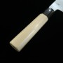 Cuchillo japonés Nakiri - SAKAI KIKUMORI - Serie Kikuzuki Kasumi - Shirogami 2 - Tamaños: 18cm