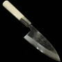 Cuchillo japonés Ajikiri - SUISIN - Serie negra de Kenji Togashi - Tamaño:12cm