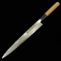 Cuchillo japonés Yanagiba para zurdos - SUISIN - Acero Ginsan - Tamaño: 27cm