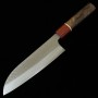 Cuchillo japonés santoku pequeño - MIURA - Acero inoxidable VG-7 damasco - Tamaño:15cm
