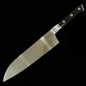 Cuchillo japonés santoku - ZANMAI - Serie Classic Molybdenum black - Tamaño: 18cm