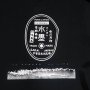 高田ノハモノ　オリジナル水墨Tシャツ　ブラック