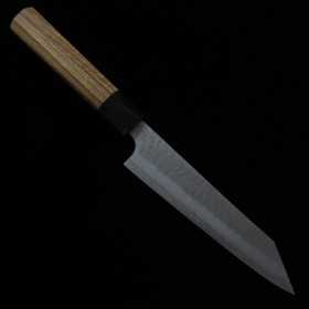 Cuchillo de Kiritsuke Petit Japonés - NIGARA - Migaki Tsuchime - Acero inoxidable SG2 - Tamaño : 15/9.5cm