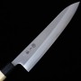 Cuchillo japonés gyuto MIURA Acero inoxidable carbono blanco 1 Tamaño:21/24cm