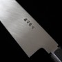 Cuchillo japonés Usuba - SUISIN - Acero Ginsan - Tamaños: 16.5/ 18 / 19.5 / 21cm