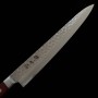 Cuchillo japonés Sujihiki - SUISIN - Serie Vino de Damasco - Tamaño: 24cm