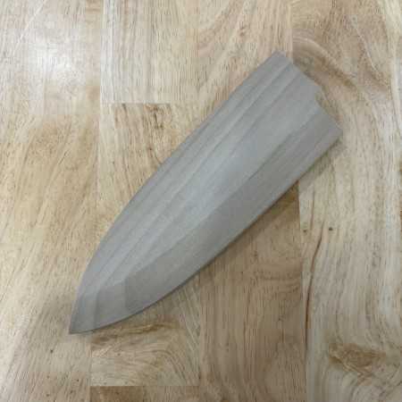 Bainha SAYA de madeira para faca deba left - Tam: 13,5/15/16.5/18/19.5/21cm