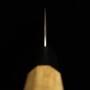 Cuchillo de Chef Gyuto Japonés - MIURA - Acero blanco No1 - Textura martilleada - Mango de magnolia - Tamaño: 24cm