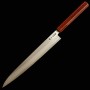 Cuchillo de Sujibiki Japonés - HADO - Serie de Kijiro - Acero inoxidable Ginsan - Tamaño:24cm