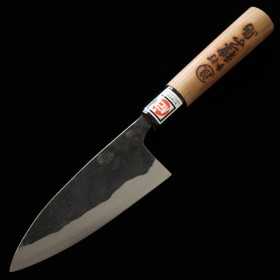 Cuchillo Japonés Deba - IKENAMI HAMONO - Acero blanco 1 - Revestimiento inoxidable Tamaños 13/15/18cm