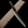 Cuchillo Japonés Chef Gyuto - SHIZU HAMONO - Serie Gen - VG-10 Black Damasco - Tam: 21 / 24cm
